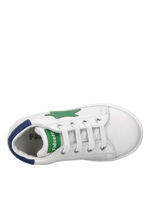 Sneakers in pelle FALCOTTO | SASHA 0012015315.10.2N64BIANCO-BLU-VERDE
